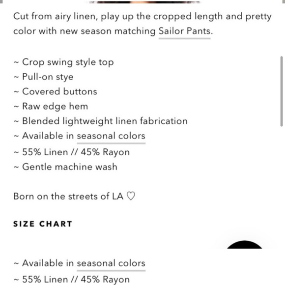 Linen Young fabulous and broke chocolate rehan swing tank top - Picture 9 of 10